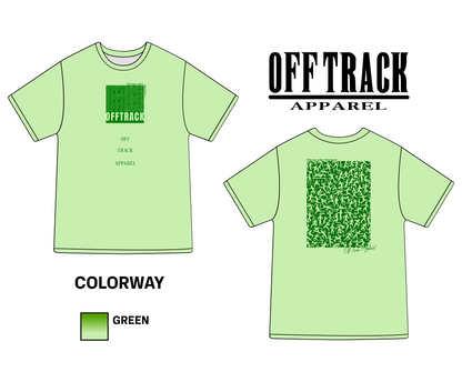 LIFEMOVESFAST Green Tee