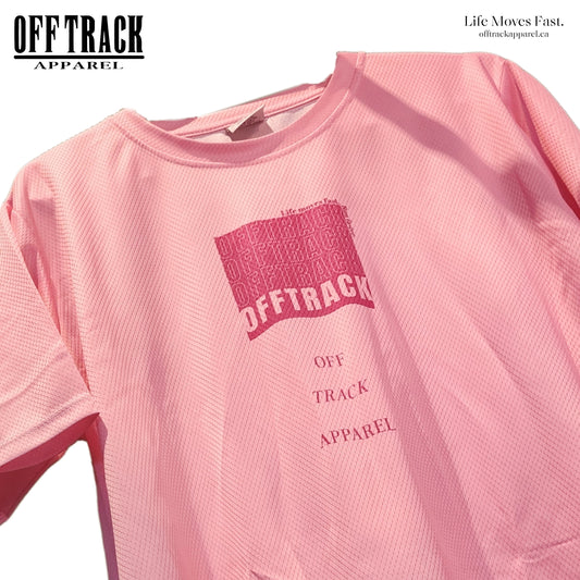 LIFEMOVESFAST Pink Tee