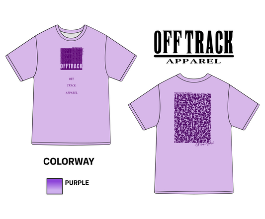 LIFEMOVESFAST Lavender Tee