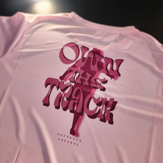 OWNTHETRACK Pink Tee